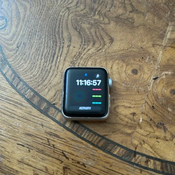 Apple Watch- 38mm Case - Aluminum series 3, used but still works great! - Picture 2 of 3